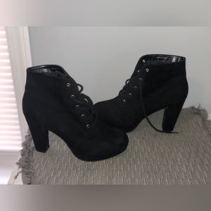 Black Booties from Forever21. Size 8.